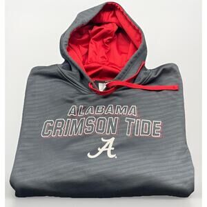 University of Alabama Russell Athletic Hoodie Sweatshirt Men’s XL Gray